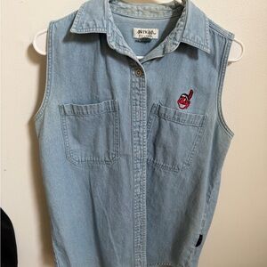 Vintage Cleveland Indians Women's Vest